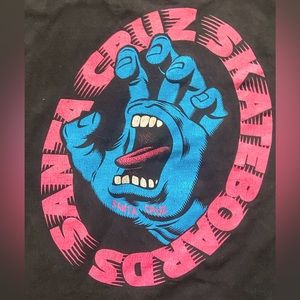 Black Santa Cruz T-shirt